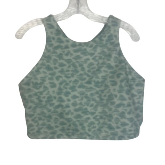 Mta Sport Sports Bra Womens Size 1X Green Racerback New - Picture 1 of 8